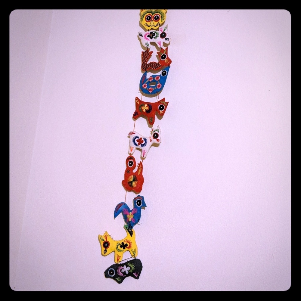 Handmade cute animal decoration